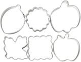 Wilton Pie Crust Cutter Set 6 piece Pkg-Autumn
