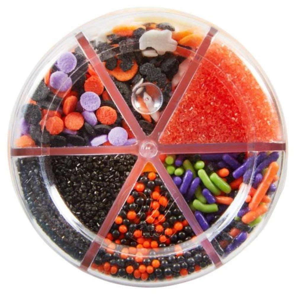 Wilton Halloween 6-cell Sprinkles Mix, 6.56 oz
