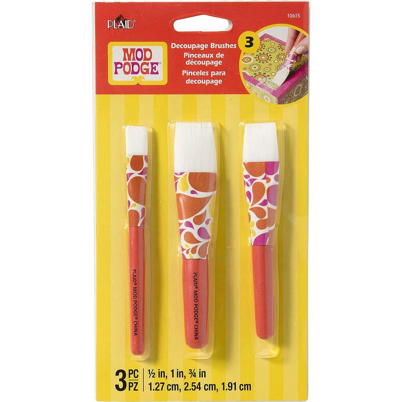 Short Handle Brush Set (3 Set)