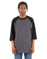 Adult Three-Quarter Sleeve Raglan T-Shirt