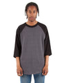 Adult Three-Quarter Sleeve Raglan T-Shirt