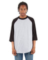 Adult Three-Quarter Sleeve Raglan T-Shirt