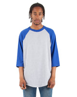 Adult Three-Quarter Sleeve Raglan T-Shirt