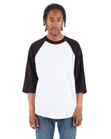 Adult Three-Quarter Sleeve Raglan T-Shirt