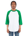 Adult Three-Quarter Sleeve Raglan T-Shirt