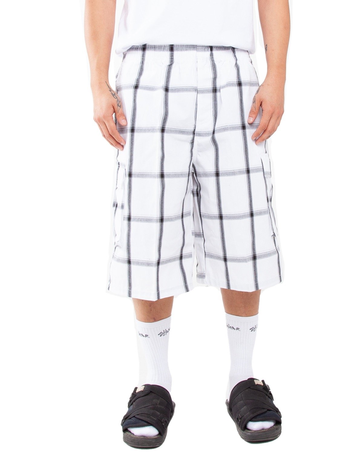 Unisex Plaid Shorts