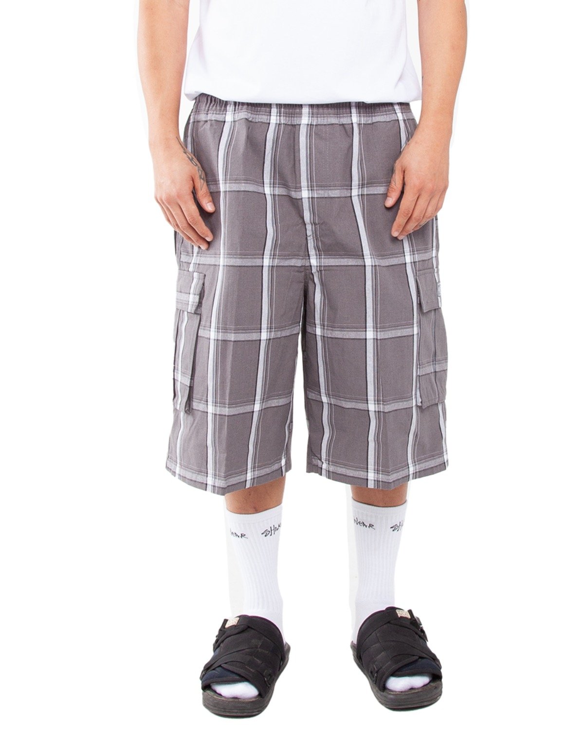 Unisex Plaid Shorts