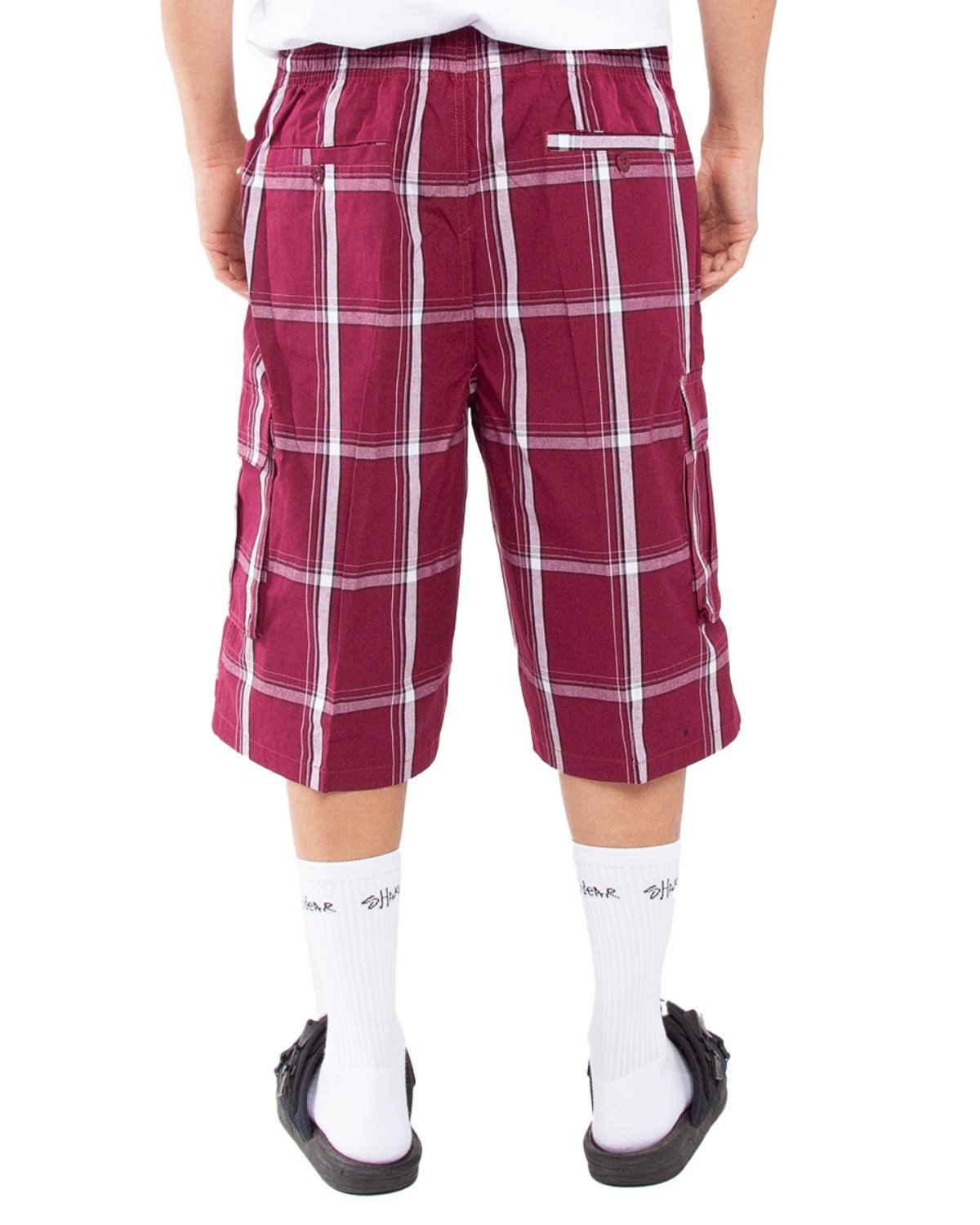 Unisex Plaid Shorts