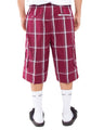 Unisex Plaid Shorts