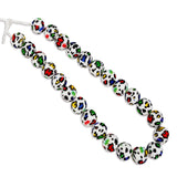 Silicone Bead Round - Autism Puzzle Pieces (5 Beads - 15mm)