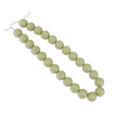 Silicone Bead Round - Liquid Lint (5 Beads - 15mm)