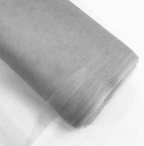 50 Yard Fine Diamond Mesh Tulle Fabric Bolt For Wedding Draping Backdrops DIY Crafts 108 inch Width