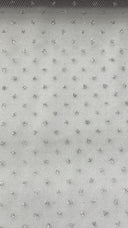 1 rollo de cinta de tul brillante de 6 pulgadas de ancho, tul con brillo plateado o dorado para decoraciones, longitud de 10 yardas  