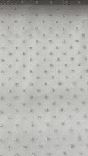Sparkling Tulle Ribbon Roll Glitter Tulle Fabric - Gold/Silver Glitter, 6" Width, 10 Yards
