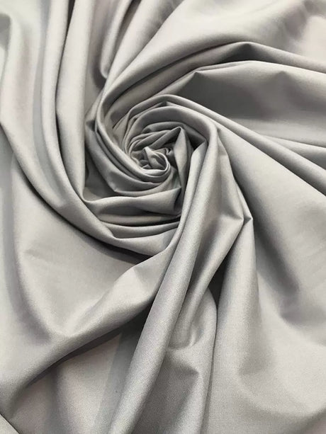 Polycotton Broadcloth Cotton Blend Fabric - Aqua, Broadcloth, 60" Wide (1 Yard)
