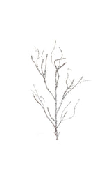43 Inch Silver Sequin Branch