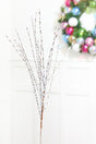 32" Silver Twisted Grass Spray