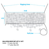 Balloon Drop Net 14ft x 4.5ft
