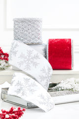 Red & Silver Ribbon Mini Bundle