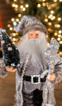 18” Polyester Holiday Santa