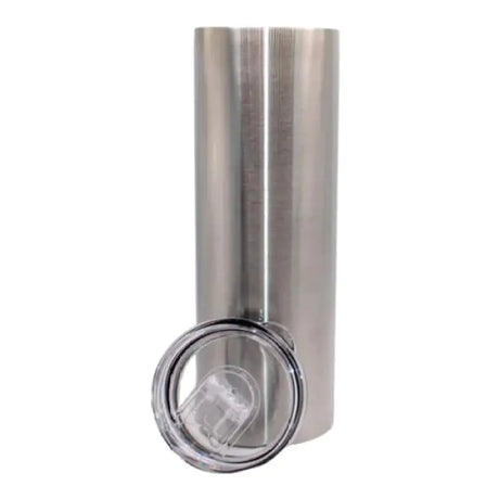 20 Oz Silver Stainless Steel Tumbler - Silver, Double Wall Insulated, 20 Oz (1 Piece)