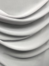 Silver Chiffon Polyester Fabric - Silver, Sheer, 59"-60" Width (1 Yard)