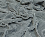 Premium Silk Rayon Velvet Fabric - Azalea, 45" Width (1 Yard)