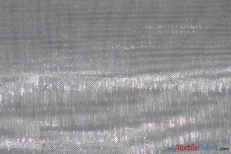 Mirror Organza Polyester Fabric - Sheer, Soft And Smooth, 58/60" Width (Continuous Yards & By Bolt)