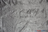 Silky Crush Satin Polyester Fabric - Crushed Charmeuse Satin, Multiple Colors, 54" Width (1 Yard)
