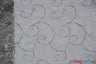 Ferial Organza Embroidery Polyester Fabric - Embroidered Floral Sheer With Sequins, 52/54" Width, Multiple Colors (1 Yard)