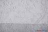 Fantasia Sheer Organza Embroidery Fabric - Embroidered Floral Sheer, 54" Width, Multiple Colors (1 Yard)