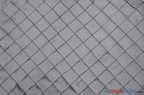 Pintuck 2X2 Taffeta Fabric - Diamond Pattern, 54" Width, Multiple Colors (1 Yard)