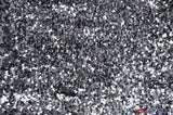 Tear Drop Sequins Polyester Fabric - Hanging Sequins On Mesh, Gold, Silver, Blush Pink, 50/52" Width (1 Yard)