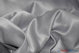 Stretch Matte Satin Peau De Soie Polyester Fabric - Solid, 58/60" Width (1 Yard)