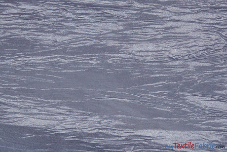 Crease Taffeta Crush Taffeta Polyester Fabric - Crushed Texture, 50/52" Width (Continuous Yards Or By Bolt)
