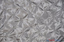 Pinwheel Button Taffeta Polyester Fabric - Pinwheel Button Texture, 48" Wide, Multiple Colors (1 Yard)