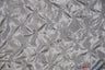 Pinwheel Button Taffeta Polyester Fabric - Pinwheel Button Texture, 48" Wide, Multiple Colors (1 Yard)