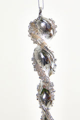 7.5" Glass Icicle Ornament