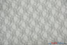 Giselle Floral Lace Polyester Spandex Fabric - Sheer Vintage Stretch Lace, 58/60" Width, Multiple Colors (1 Yard)