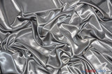Silky Soft Medium Satin Polyester Fabric - Solid, 58/60" Width (70 Yard Bolt)
