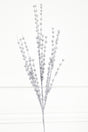 33” Silver Glitter Ball Spray