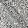 Silver Mini Glitz Sequin Mesh Fabric,
