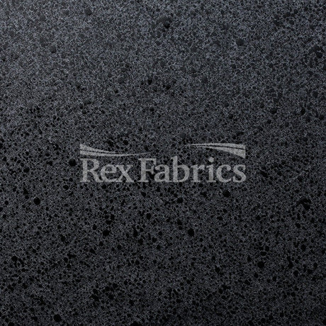 Simplicity Heathers With Foil Polyester Spandex Fabric - Black Silver, Black Titanium, Silver Silver, Heather Foil, 58-60" Width (1 Yard)