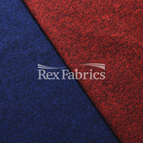 Simplicity Heathers Polyester Spandex Fabric - Assorted Heathered Colors, Anti-Microbial, Moisture-Wicking, 58-60" Width (1 Yard)