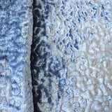 Metallic Panne Velvet Embroidered Fabric