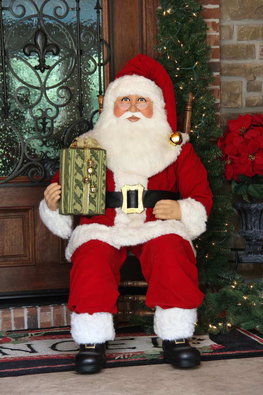 5 ft. Sitting Santa