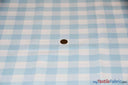 Picnic Checkers Polyester Fabric - Gingham Checkered, 1" X 1", 58/60" Width (1 Yard)