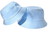 Bucket Hats Cotton Fabric - Sky, 56-58CM Head Size (1 Piece)