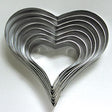Slim Heart 7pc Cutter Set