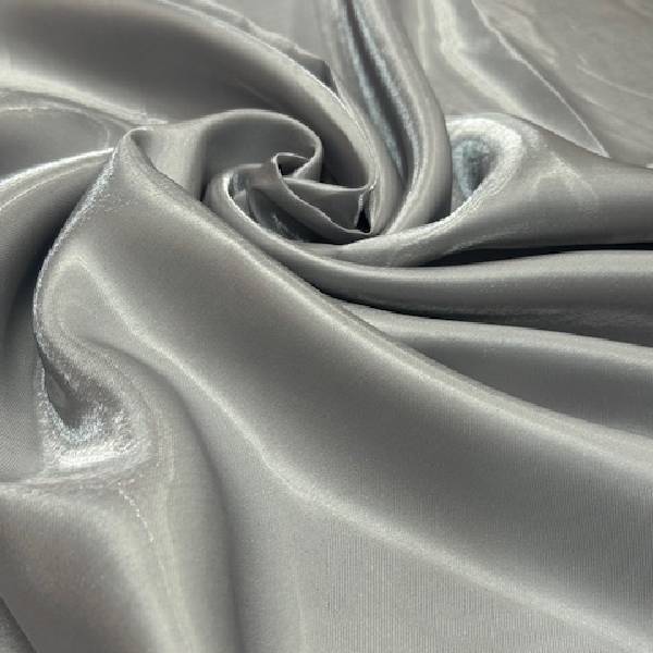 1 Yard Glossy Liquid Satin Polyester Fabric - Shiny Bridal Satin, 58" Width